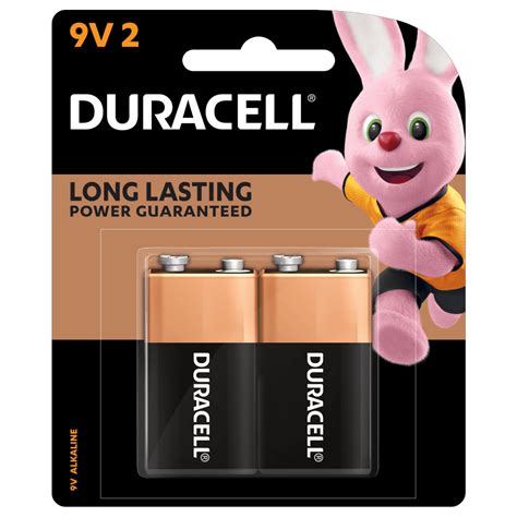 Duracell 9V batteries - Smoke alarm batteries