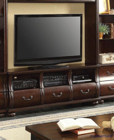 Acme Furniture - Faysnow TV Stand, D-Cherry - 91293 | Tv stand, Acme furniture, Furniture