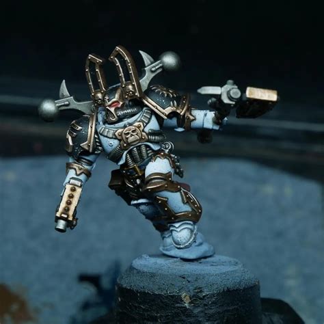 Wip of my alternate scheme khorne Berzerkers : r/Khorne