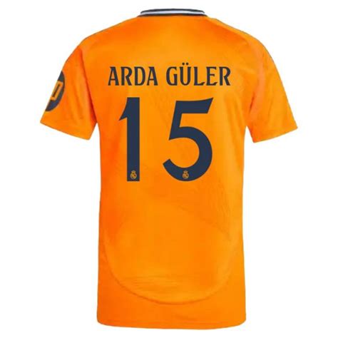 Real Madrid Jersey 2024 2025 Away Arda Güler | Foot Soccer Pro