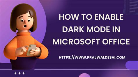 How To Enable Dark Mode In Ms Word 2019 365 - vrogue.co