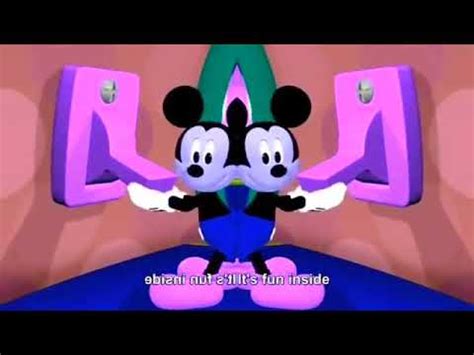 Mickey Mouse Clubhouse Intro Has a Conga Busher Reversed - YouTube