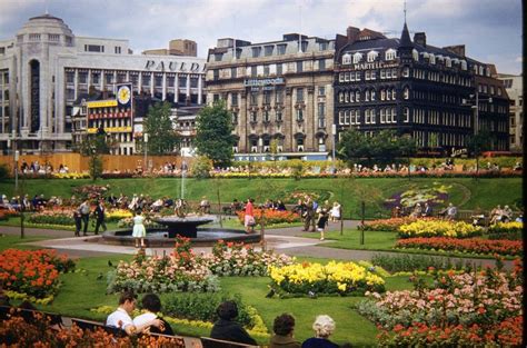 What Piccadilly Gardens used to look like... how times have changed ...