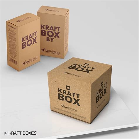 Kraft Card Boxes | vivepackaging.com