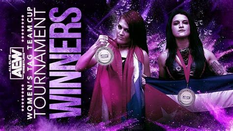 Ivelisse and Diamante win AEW Women's Tag Team Cup