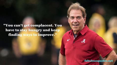 Best Inspirational Nick Saban Quotes - Funniest Quotes & Sayings That ...