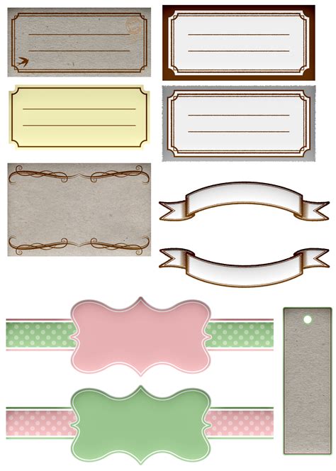 Tags, Labels, Scrapbook ClipArt Free Stock Photo - Public Domain Pictures