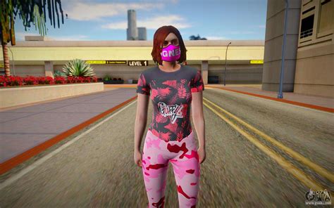 Female skin GTA ONLINE for GTA San Andreas