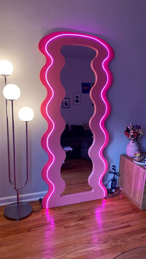 curvy glo mirror - shaped home | Kids room wall decor, Cute bedroom ...