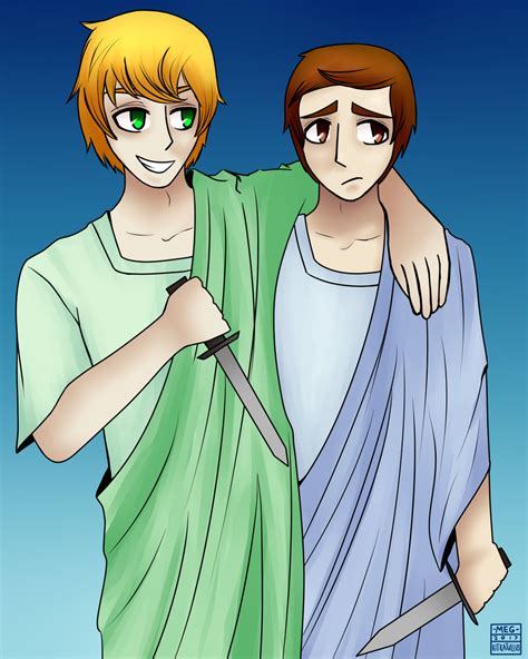 Brutus And Cassius by MegCurtis on DeviantArt