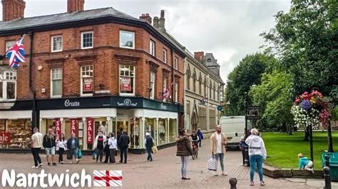 Walk in Nantwich - Town Centre - YouTube