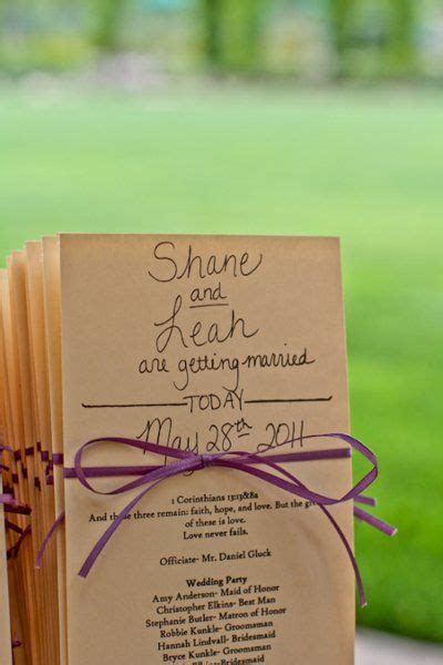 Ceremony Program Ideas Wedding Invitations Photos on WeddingWire Wedding Invitation Wording ...