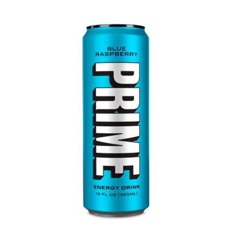 Prime Blue Raspberry Energy Drink Can, 12 fl oz - Kroger