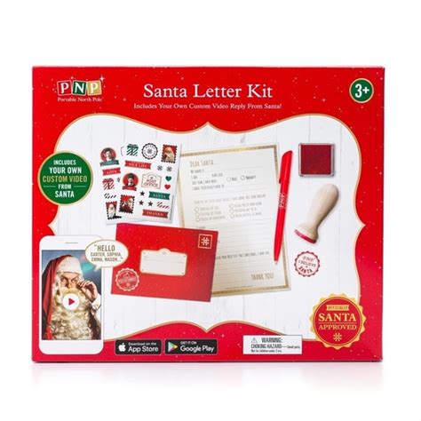 PNP | Holiday | Bnib Pnp Santa Letter Kit With Personalized Video ...