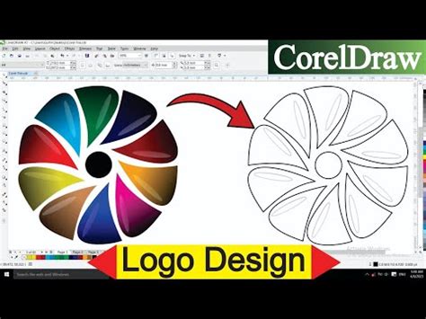 3D Logo Design in Coreldraw || Corel Draw Tutorial || Logo Tutorial Coreldraw - YouTube