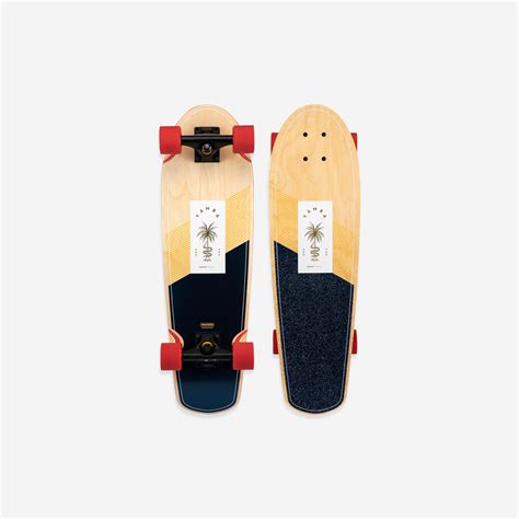 Longboard Cruiser YAMBA 500 PALM OXELO | DECATHLON