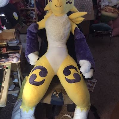 Renamon Custom Made Plush 79 - Etsy