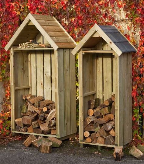 Firewood shed | 60 design ideas | Plans | How to build