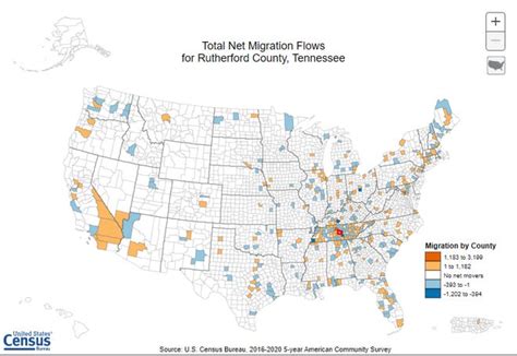 These Tennessee counties are growing the fastest