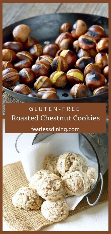 Gluten Free Roasted Chestnut Cookies - Fearless Dining