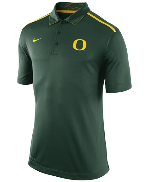 Lyst - Nike Men's Oregon Ducks Elite Coaches Polo Shirt in Green for Men