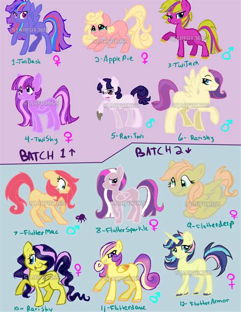 PRICE REDUCED!! MLP Shipping Adopts (2/12 OPEN) by starfox365 on DeviantArt