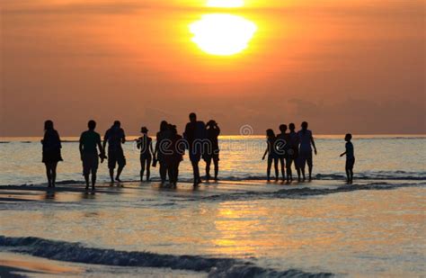 Sunset On The Beach In The Maldives Stock Photo - Image of indian ...