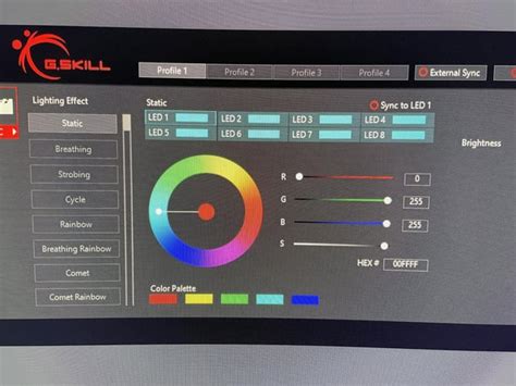 How to make the G Skill rgb software correctly sync with my ram. Ram: g skill royal 3200 2x16gb ...