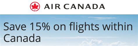 Air Canada Flights Tickets Sale: Save 15% on Flights Within Canada - Canadian Freebies, Coupons ...