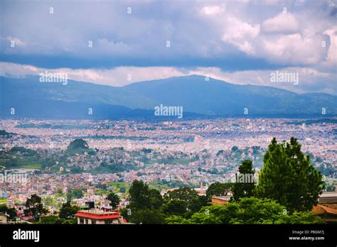 Aerial view of Kathmandu City Capital of Nepal,Bird Eye View Kathmandu ...