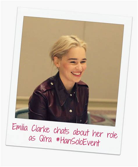 Emilia Clarke Qi"ra , Png Download, Transparent Png - kindpng