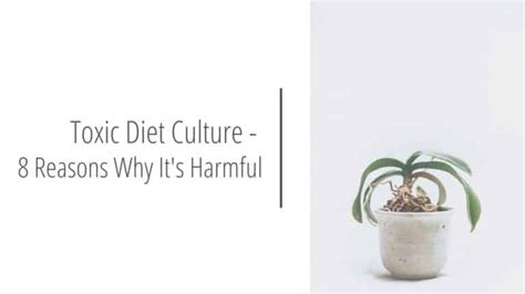 Toxic Diet Culture - 8 Reasons It's Harmful | Thoughtful Nutrition