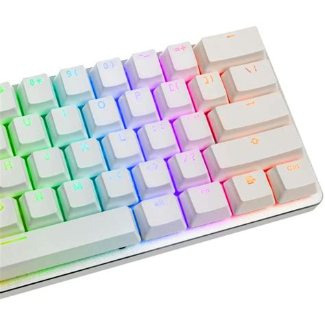 Teclado Glorious PC Gaming Race GMMK Compact White Ice Edition ...