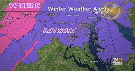 Maryland Weather: Wintry Mix Moving Through Maryland Tuesday Morning ...