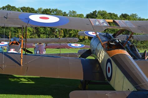 Four WW1 aeroplanes - only at Old Warden | The Shuttleworth … | Flickr