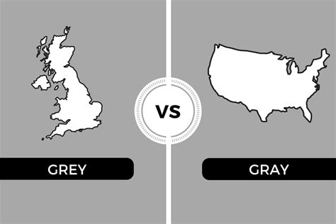 Grey vs Gray - It's all about location, location, location