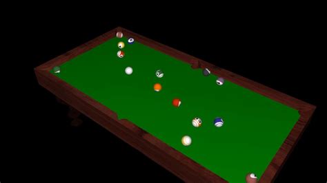 3D Billiards demo - YouTube