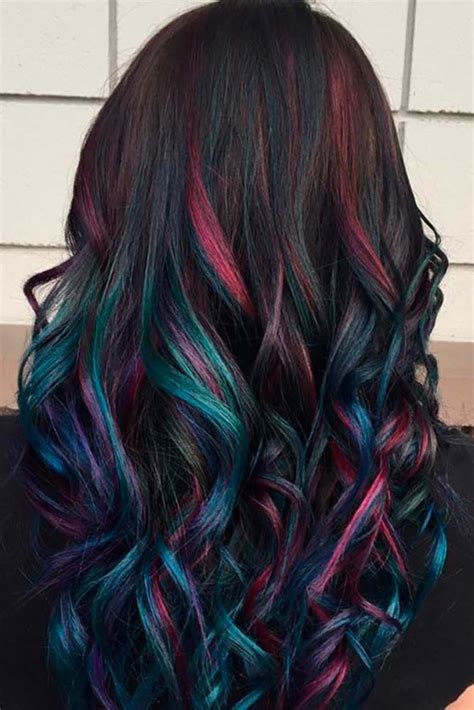 Colorful Locs for Upgrade Hairstyles picture1 Rainbow Hair Color, Hair ...