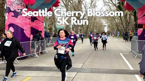 SEATTLE CHERRY BLOSSOM 5K RUN | LULUUN SEVEN - YouTube