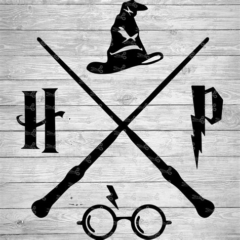 Harry Potter Logo SVG,EPS & PNG Files - Digital Download files for ...