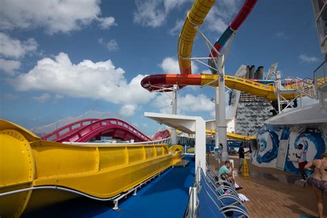 Longest Waterslide on a Cruise Ship: Royal Caribbean Navigator of the Seas