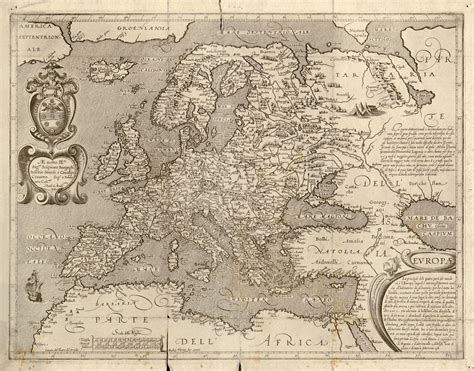 Historic Map - Europe - 1600 | World Maps Online