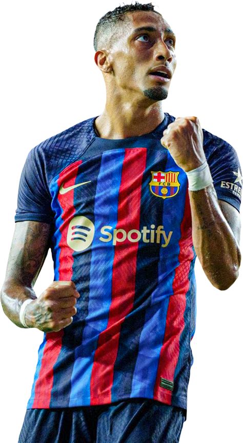 Raphinha Barcelona football render - FootyRenders