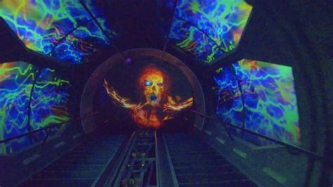 [4k] Space Mountain Ghost Galaxy 2016 (Amazing Low Light) Disneyland ...