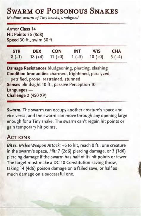 Pin by Brad Kempnich on D&D Enemies | Poisonous snakes, Frightening