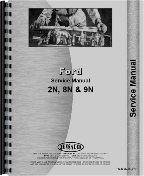 Ford 9N Tractor Service Manual