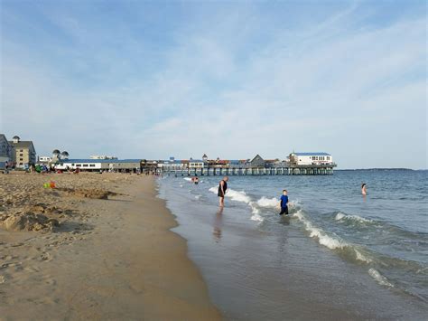 Old Orchard Beach Pier | Old orchard beach, Maine, Beach