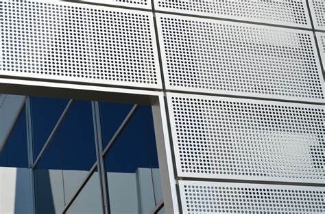 Pin by Clara Dykstra on Facade | Perforated metal panel, Metal panels, Perforated metal