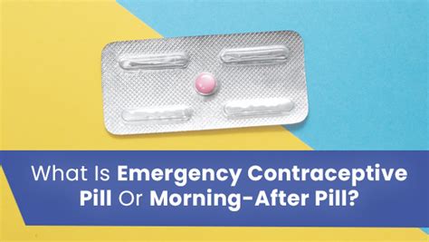 Emergency Contraceptive Pill Or Morning-After Pill: Benefits, Uses ...