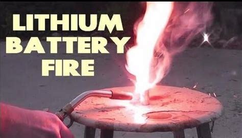 Lithium battery fire prevention strategy - GensTattu